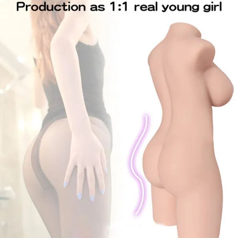 Armony-Realistische weibliche Torso Model 6-TPE · Sextoys (Bild 4)