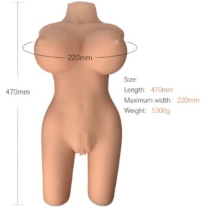 Armony-Realistische weibliche Torso Model 6-TPE · Sextoys (Bild 2)