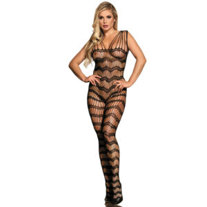 Subblime Bodystockings-951696 Ouvert-Bodystocking aus Netz