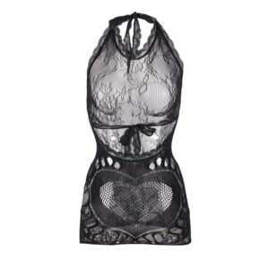 Subblime Dresses-952075 Kleid Mini Typ Netzwerk mit Schulter geschnitten · Spicy Dessous & Bodystockings (Bild 4)