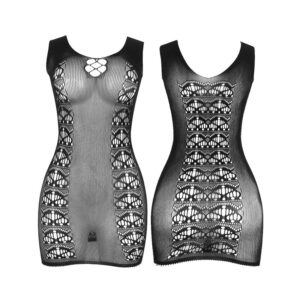 Subblime Dresses-952167 Kurzanzug Elastisches Netz Schwarz One · Spicy Dessous & Bodystockings (Bild 6)