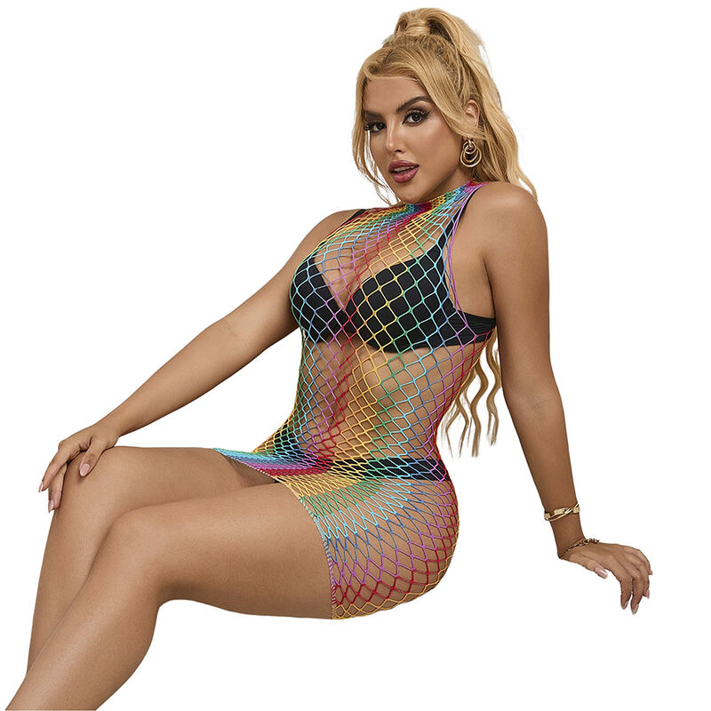 Subblime Dresses-952433 Kleid Typ Netz Hals Hoch Ohne Ärmel · Spicy Dessous & Bodystockings (Bild 3)