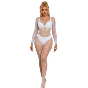 Subblime Bodystockings-952396 Bodystocking Strass Netzwerk · Spicy Dessous & Bodystockings