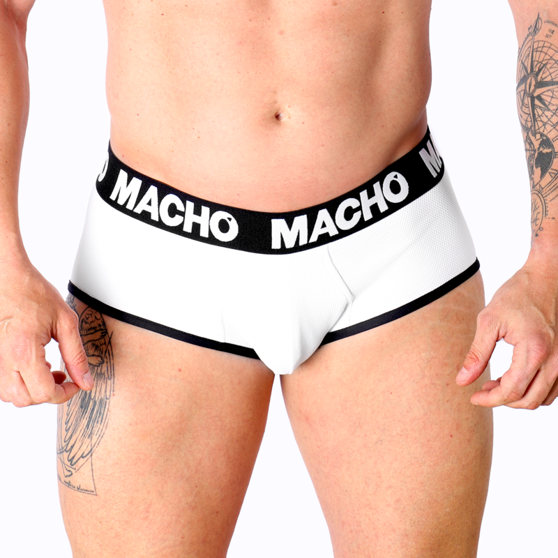 Macho Underwear-MS30BL Slip Weiß · Herrenunterwäsche