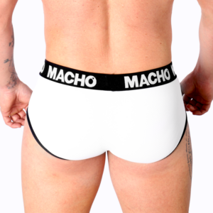 Macho Underwear-MS30BL Slip Weiß · Herrenunterwäsche (Bild 3)