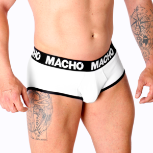 Macho Underwear-MS30BL Slip Weiß · Herrenunterwäsche (Bild 2)