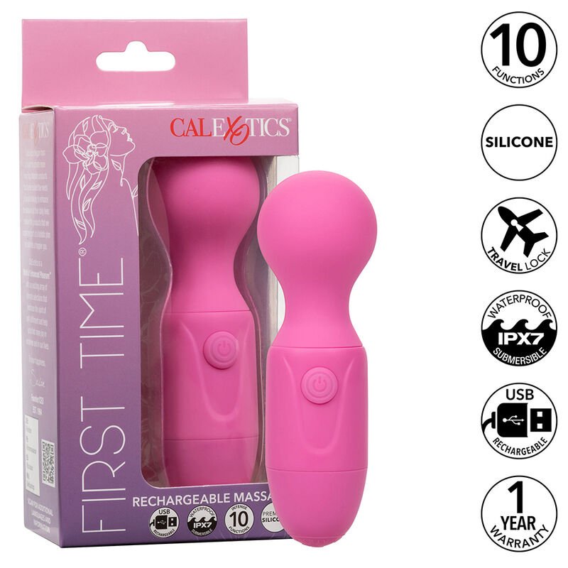Calexotics-First Time Massager Wiederaufladbar, 10 Vibrationen · Vibratoren (Bild 12)