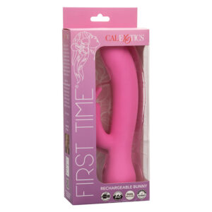 Calexotics-First Time Rabbit Vibrator Wiederaufladbar Rosa-Silikon · Vibratoren (Bild 4)