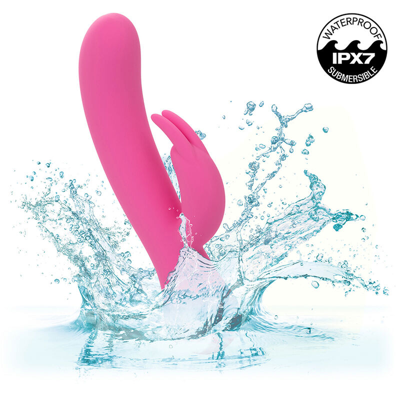 Calexotics-First Time Rabbit Vibrator Wiederaufladbar Rosa-Silikon · Vibratoren (Bild 5)