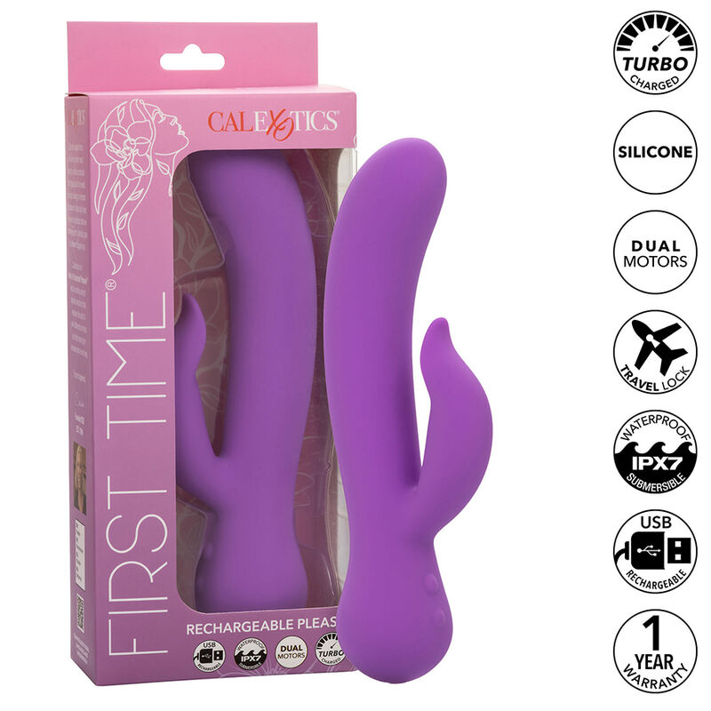 Calexotics-Erste Zeit Vibrator Pleaser Wiederaufladbar, Lila-Silikon · Vibratoren (Bild 10)