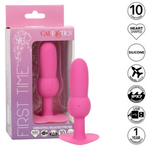 Calexotics-First Time Analplug Perlsonde 10 Schwingungen · Sextoys