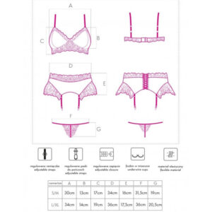 Livco Corsetti Fashion-Nahir LC-20214 Set mit Portjartier · Spicy Dessous & Bodystockings (Bild 4)