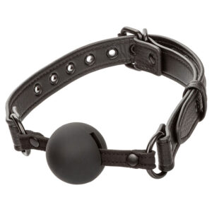 Calexotics-Nocturnal Ball Gag aus Silikon Schwarz · Bondage & Handschellen