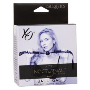Calexotics-Nocturnal Ball Gag aus Silikon Schwarz · Bondage & Handschellen (Bild 5)