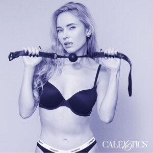 Calexotics-Nocturnal Ball Gag aus Silikon Schwarz · Bondage & Handschellen (Bild 2)