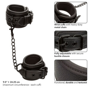 Calexotics-Nacht Handgelenke aus Leder · Bondage & Handschellen (Bild 4)