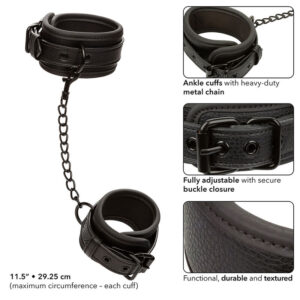 Calexotics-Handschellen Nacht für Leder Knöchel, verstellbar · Bondage & Handschellen (Bild 6)