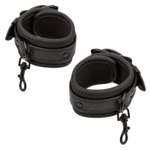 Calexotics-Harness Nacht für einstellbares schwarzes Leder Bett · Bondage & Handschellen (Bild 4)