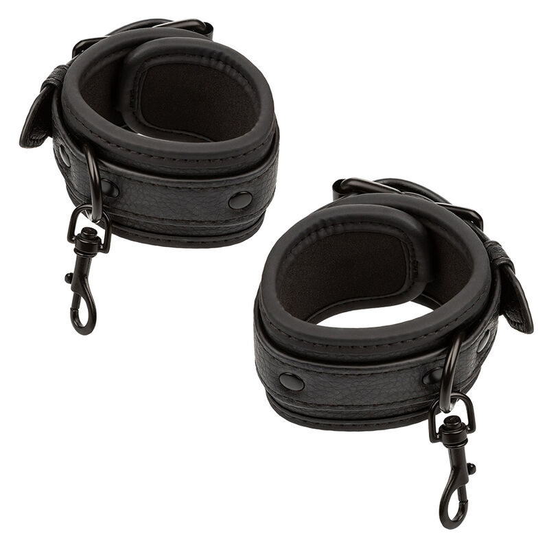 Calexotics-Harness Nacht für einstellbares schwarzes Leder Bett · Bondage & Handschellen (Bild 4)
