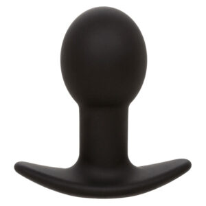 Calexotics-Rock Bottom Analplug 10 Vibrationen Silikon Schwarz-10 · Sextoys