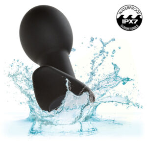 Calexotics-Rock Bottom Analplug 10 Vibrationen Silikon Schwarz-10 · Sextoys (Bild 5)