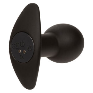 Calexotics-Rock Bottom Analplug 10 Vibrationen Silikon Schwarz-10 · Sextoys (Bild 4)