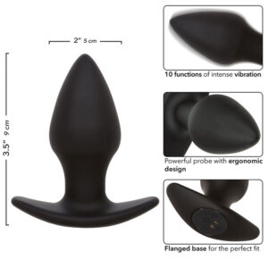 Calexotics-Rock Bottom Perfekt Analplug 10 Vibrationen Silikon · Sextoys (Bild 7)