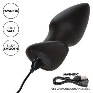 Calexotics-Rock Bottom Perfekt Analplug 10 Vibrationen Silikon · Sextoys (Bild 3)