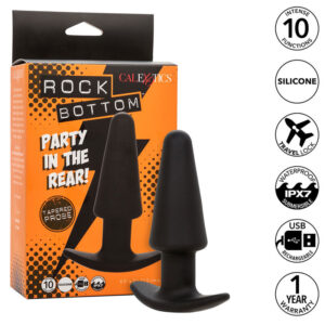 Calexotics-Rock Bottom Analplug Conic 10 Vibrationen, Silikon · Sextoys (Bild 10)