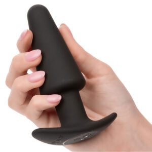 Calexotics-Rock Bottom Analplug Conic 10 Vibrationen, Silikon · Sextoys (Bild 5)