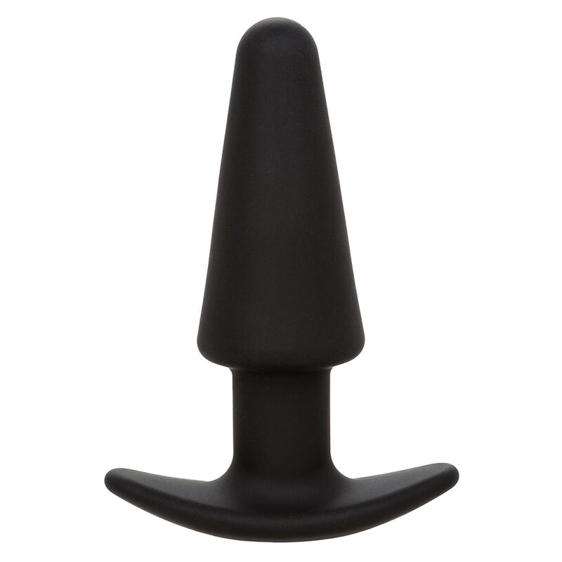 Calexotics-Rock Bottom Konischer Analplug 10 Vibrationsstufen, Silikon