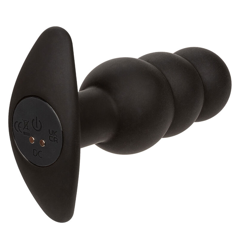 Calexotics-Rock Bottom Analplug mit Perline 10 Vibrationen Silikon · Sextoys (Bild 8)