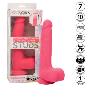 Calexotics-Studs Vibrator Realist 17.75 cm, 10 Vibrationen · Vibratoren (Bild 10)
