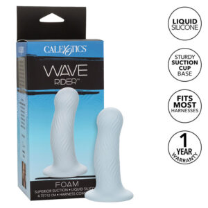 Calexotics-Wave Rider Foam Anal Plug Blue-Silikon, Wasserdicht · Sextoys (Bild 9)