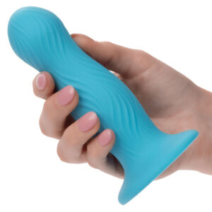 Calexotics-Wave Rider Swell Analplug Blau-Silikon, Wasserdicht · Sextoys