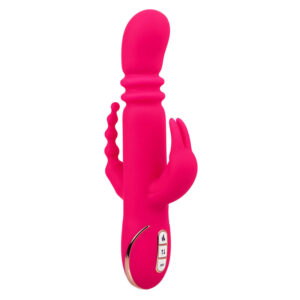 Calexotics-Jack Fantasy Vibrator Dreifach Kaninchen Erhitzt Rosa-7 · Vibratoren (Bild 9)