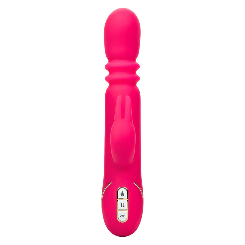 Calexotics-Jack Fantasy Vibrator Dreifach Kaninchen Erhitzt Rosa-7 · Vibratoren (Bild 3)