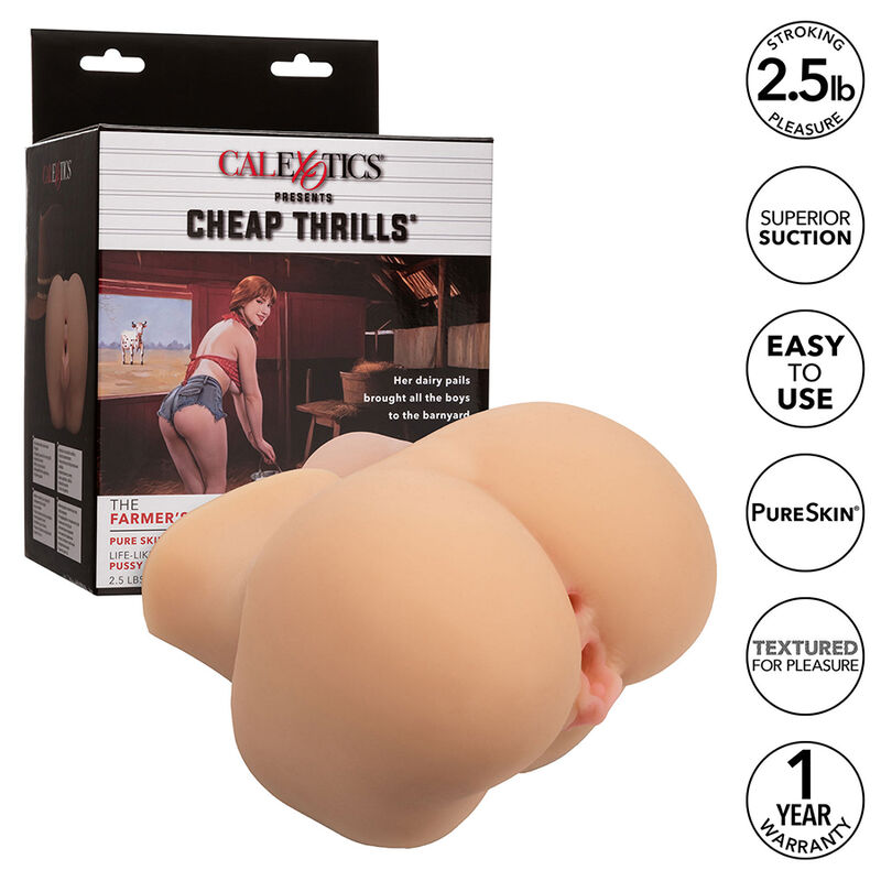 Calexotics-The Farmer’s Daughter Masturbator Double Realistic Flesh · Sextoys (Bild 8)