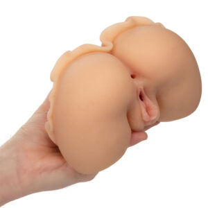Calexotics-The Peep Show Girl Realistischer Doppel-Masturbator Hautfarben