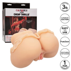 Calexotics-Die Peep Show Girl Doppel Realistische Masturbation Flesh · Sextoys (Bild 9)