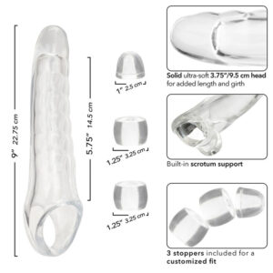 Calexotics-Maxx Extension Transparent Einstellbarer Pen · Sextoys (Bild 6)