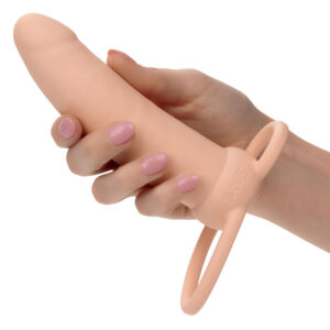 Calexotics-Maxx Thick Dual Penetrator 10 Nackt-Silikon-Schwingungen · Sextoys (Bild 5)