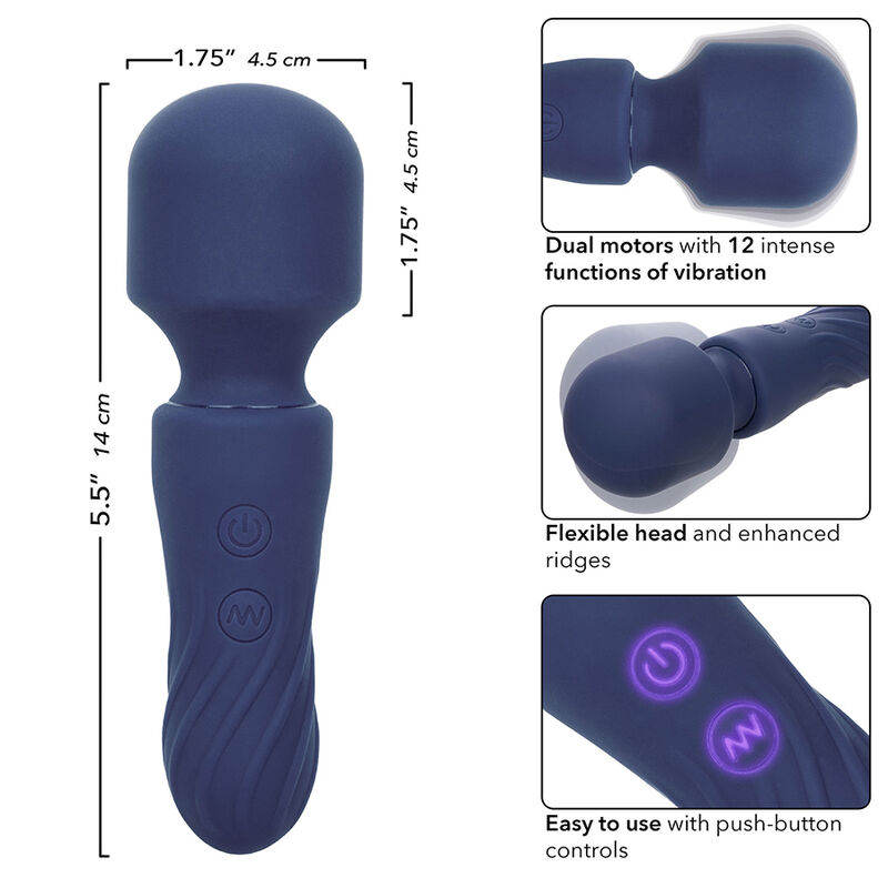 Calexotics-Charisma Charm Massagegerät 12 Funktionen Lila-Silikon, 12 · Vibratoren (Bild 7)