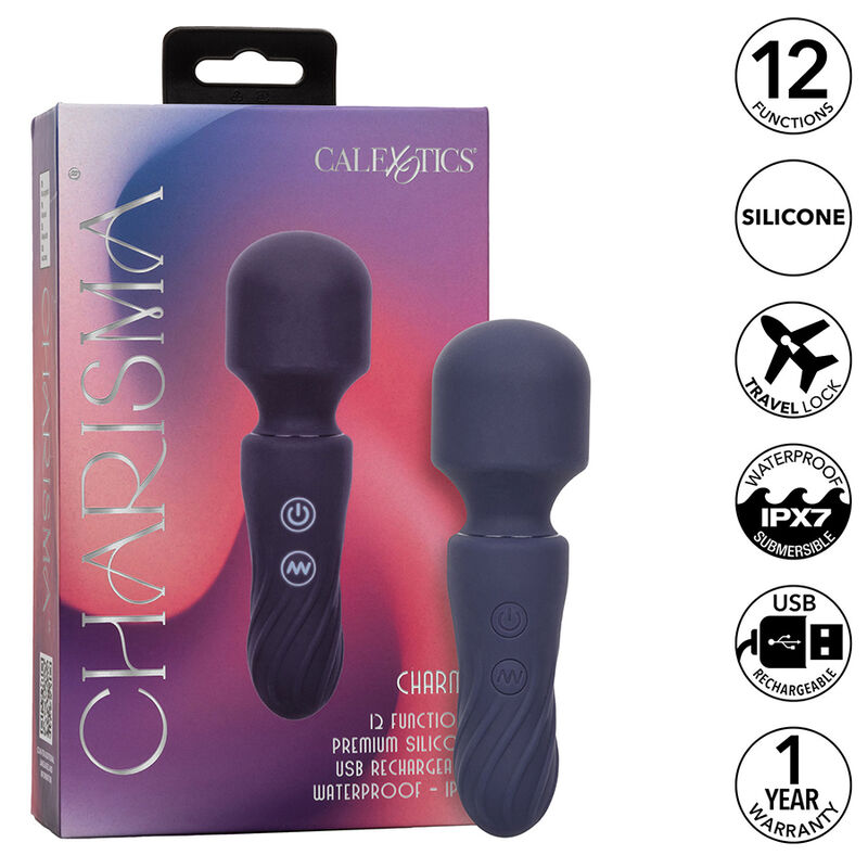 Calexotics-Charisma Charm Massagegerät 12 Funktionen Lila-Silikon, 12 · Vibratoren (Bild 9)