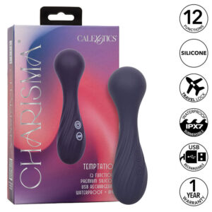 Calexotics-Charisma Temptation Massager 12 Funktionen Lila-Silikon · Vibratoren (Bild 2)