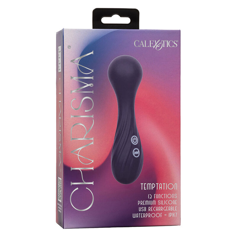 Calexotics-Charisma Temptation Massager 12 Funktionen Lila-Silikon · Vibratoren (Bild 3)