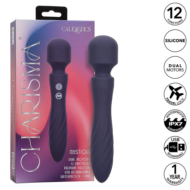 Calexotics-Charisma Mystique Massagegerät mit Doppelmotoren 12 Funktionen · Vibratoren (Bild 10)
