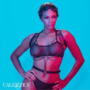 Calexotics-Euphoria Harness Halser Multi-Kette Premium-Ökologische Haut · Bondage & Handschellen (Bild 4)