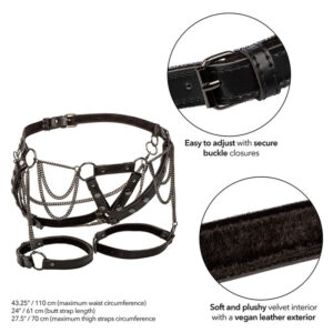 Calexotics-Harness Premium für Euphorie Kissen mit Ketten · Bondage & Handschellen (Bild 3)