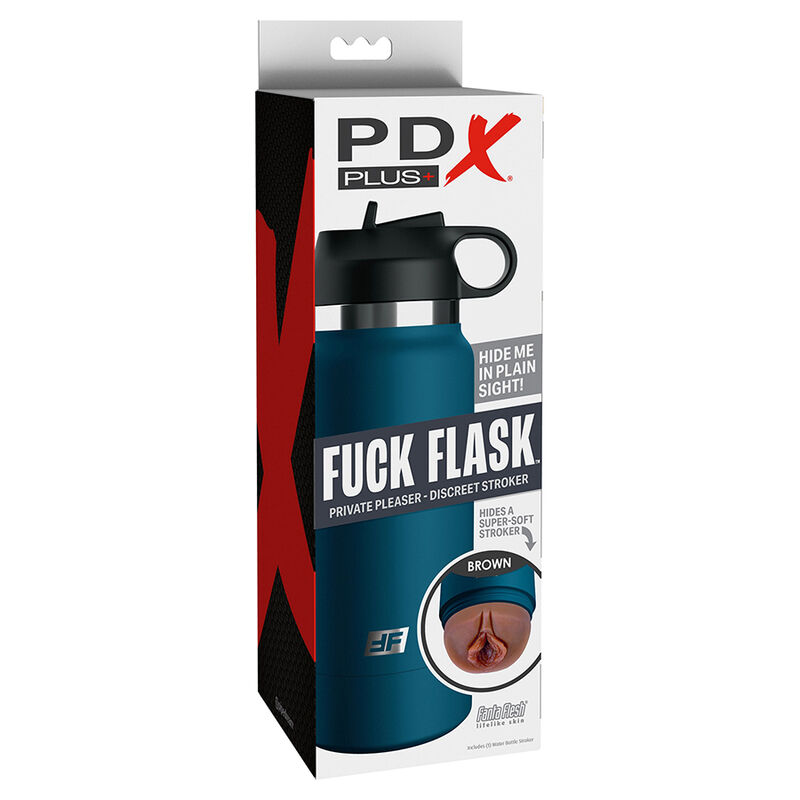 Pdx Plus+-Pdx Plus Fuck Flask Vagina Diskret Stroker Brown Model · Masturbatoren
